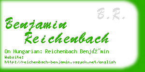 benjamin reichenbach business card